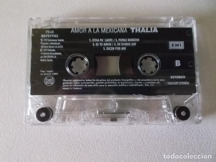 Casetes antiguos: THALIA AMOR A LA MEXICANA 1997 - Foto 4