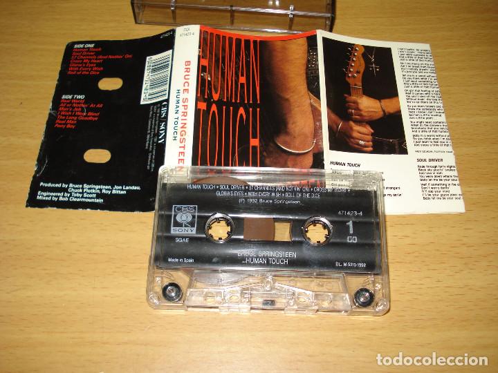 Casetes antiguos: BRUCE SPRINGSTEEN HUMAN TOUCH - CBS / SONY 471423 4 (1992) - Foto 1