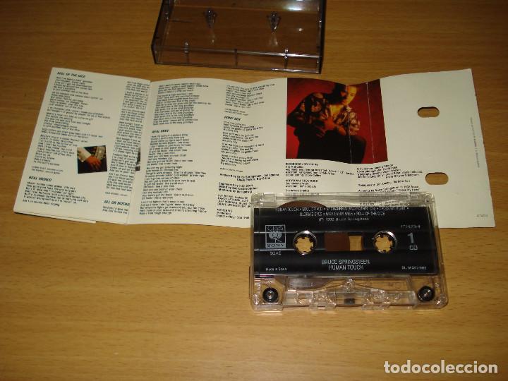 Casetes antiguos: BRUCE SPRINGSTEEN HUMAN TOUCH - CBS / SONY 471423 4 (1992) - Foto 2