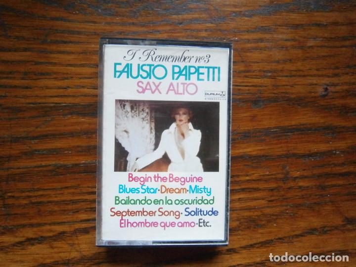 Casetes antiguos: FAUSTO PAPETTI SAX ALTO - Foto 1