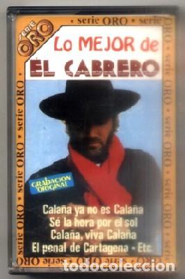 Cassetes antigas: LO MEJOR DE EL CABRERO. - CASE-15968.