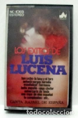 Casetes antiguos: LOS EXITOS DE LUIS LUCENA - CANTA RAFAEL DE ESPA&Ntilde;A. - CASE-16008. - Foto 1