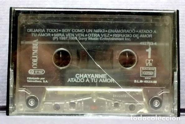 Casetes antiguos: CHAYANNE -  ATADO A TU AMOR.- CASE-16032 - Foto 1