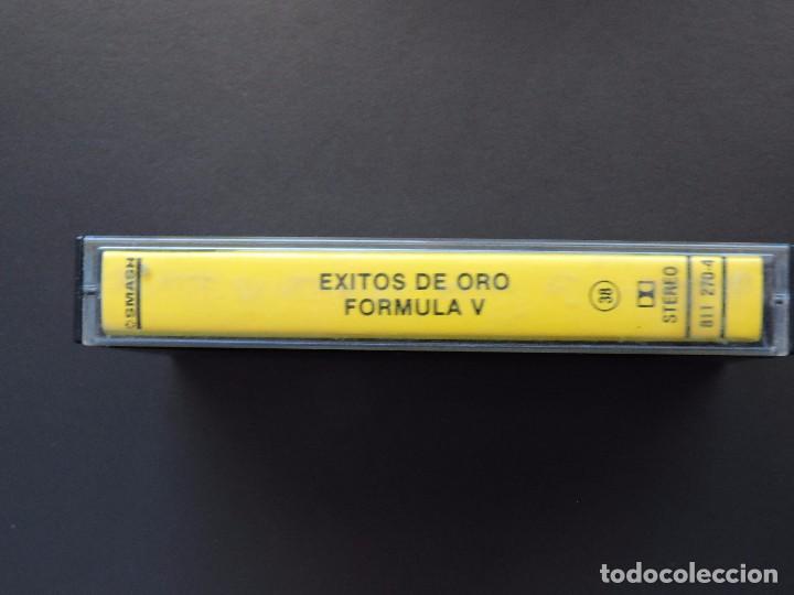 Casetes antiguos: CASETE - CASSETTE - FORMULA V - EXITOS DE ORO - Foto 2