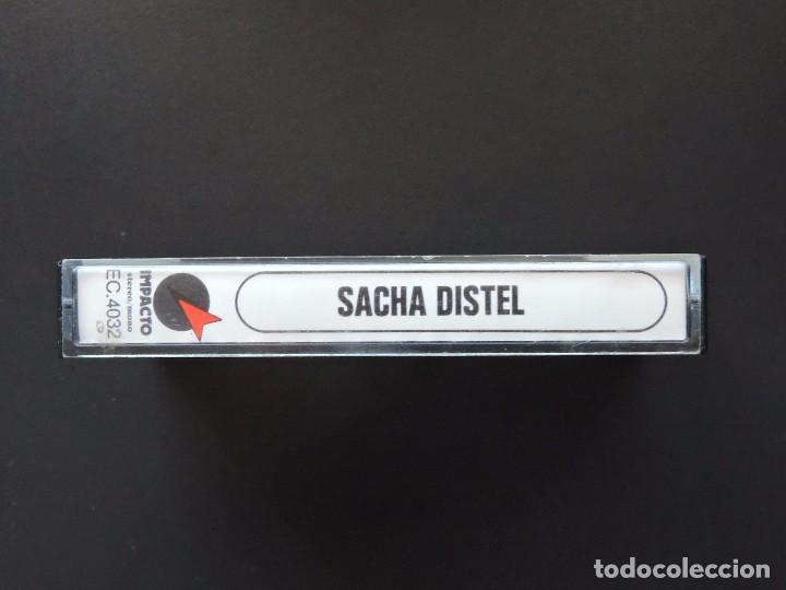 Casetes antiguos: CASETE - CASSETTE - SACHA DISTEL - Foto 2