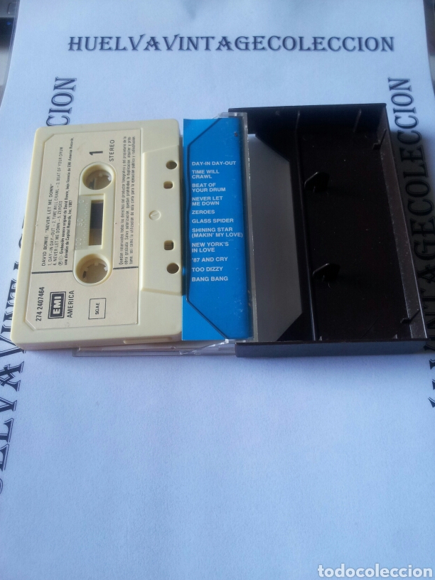 Casetes antiguos: David Bowie (cassette) EMI.1987 - Foto 3