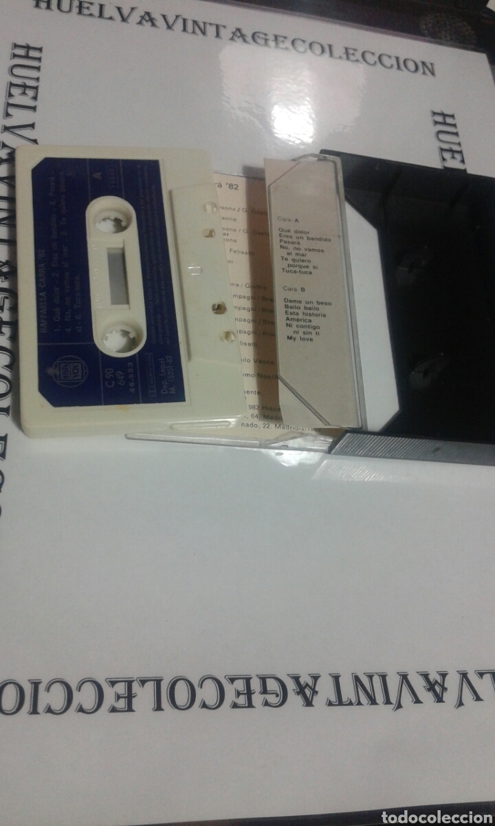 Casetes antiguos: Cassette,Raffaella Carra. 82 - Foto 3