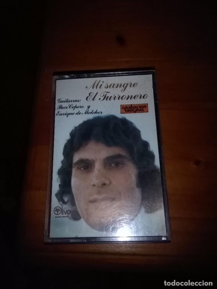 Casetes antiguos: EL TURRERO. MI SANGRE. C8F - Foto 1