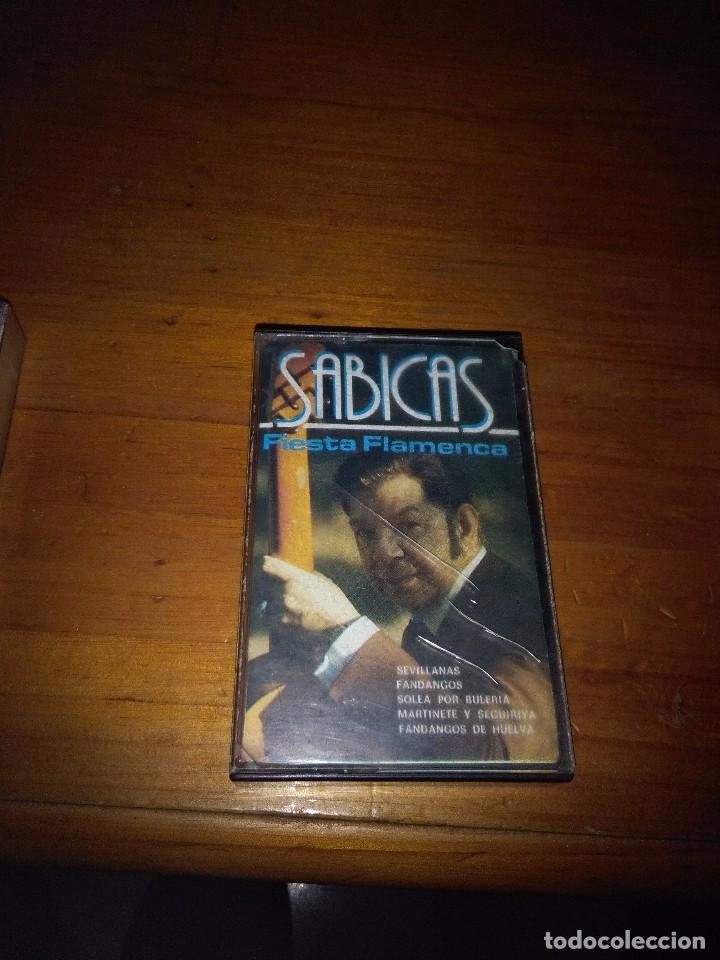 Casetes antiguos: SABICAS. FIESTA FLAMENCA. C8F - Foto 1