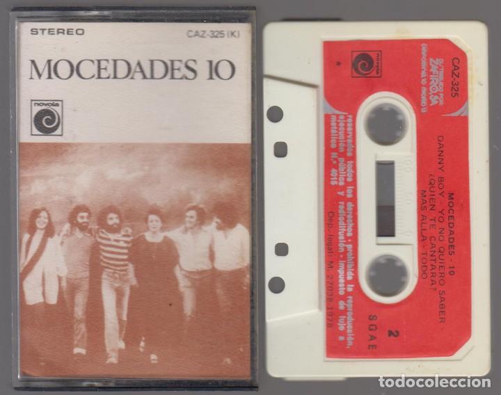 Casetes antiguos: Mocedades 10 cassette 1978 Zafiro - Foto 1