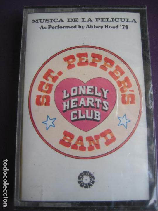 Casetes antiguos: SGT PEPPER'S LONELY HEARTS CLUB BAND CASETE BSO - VERSIONES POR ABBEY ROAD '78 - BEATLES -