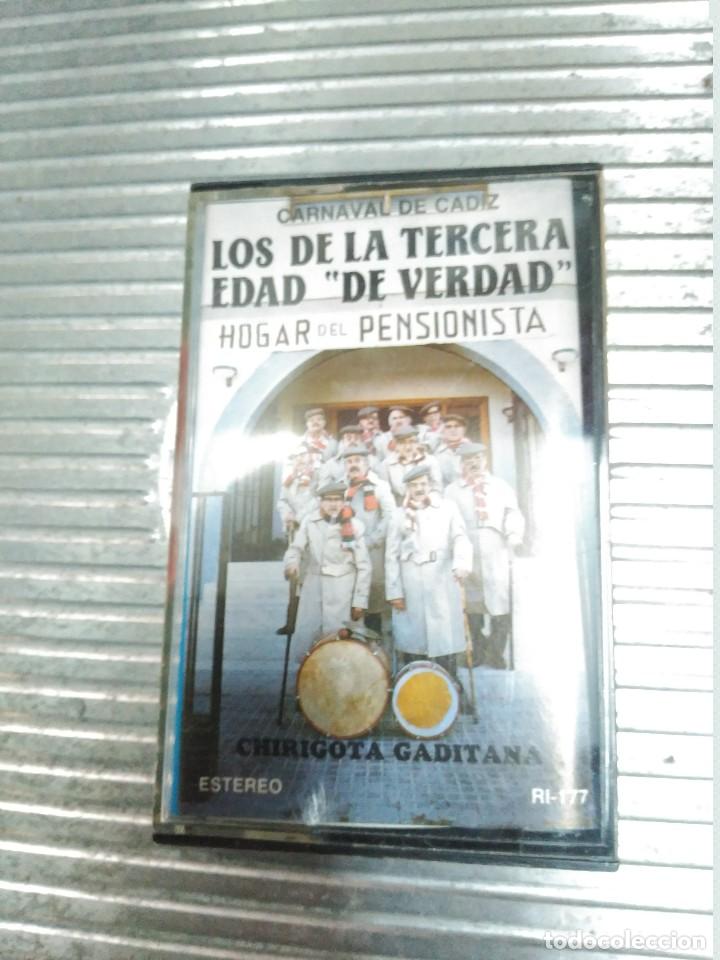 Casetes antiguos: carnaval de cadiz casete chirigota los de la tercera edad de verdad
