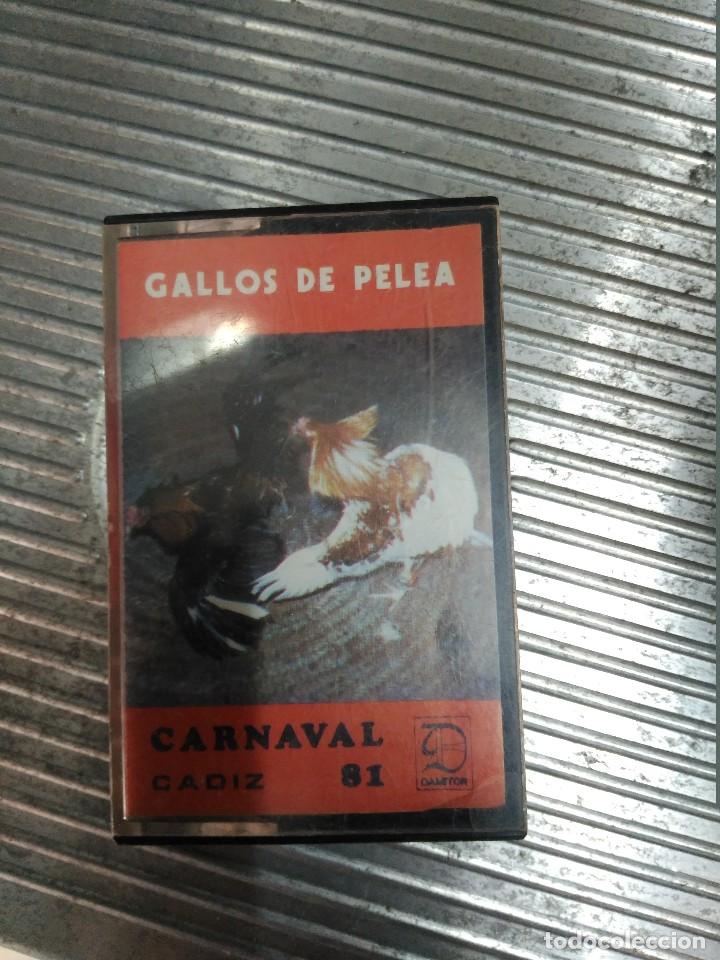 Casetes antiguos: carnaval de cadiz casete gallos de pelea