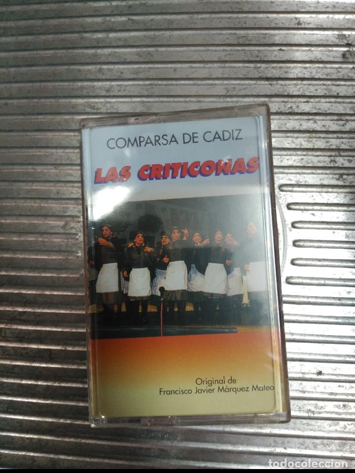 Casetes antiguos: carnaval de cadiz casete comparsa las criticonas nuevo con precinto