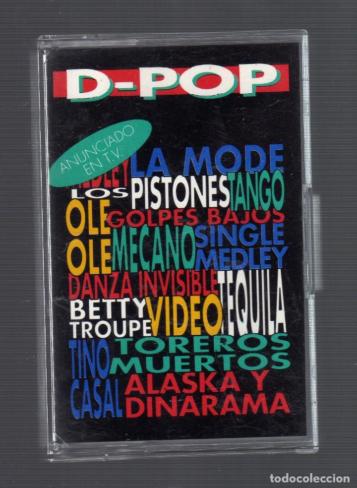 Cassetes antigas: CASSETTE: D - POP VOLUMEN N&ordm; 1 &middot; blanco y negro, 1992