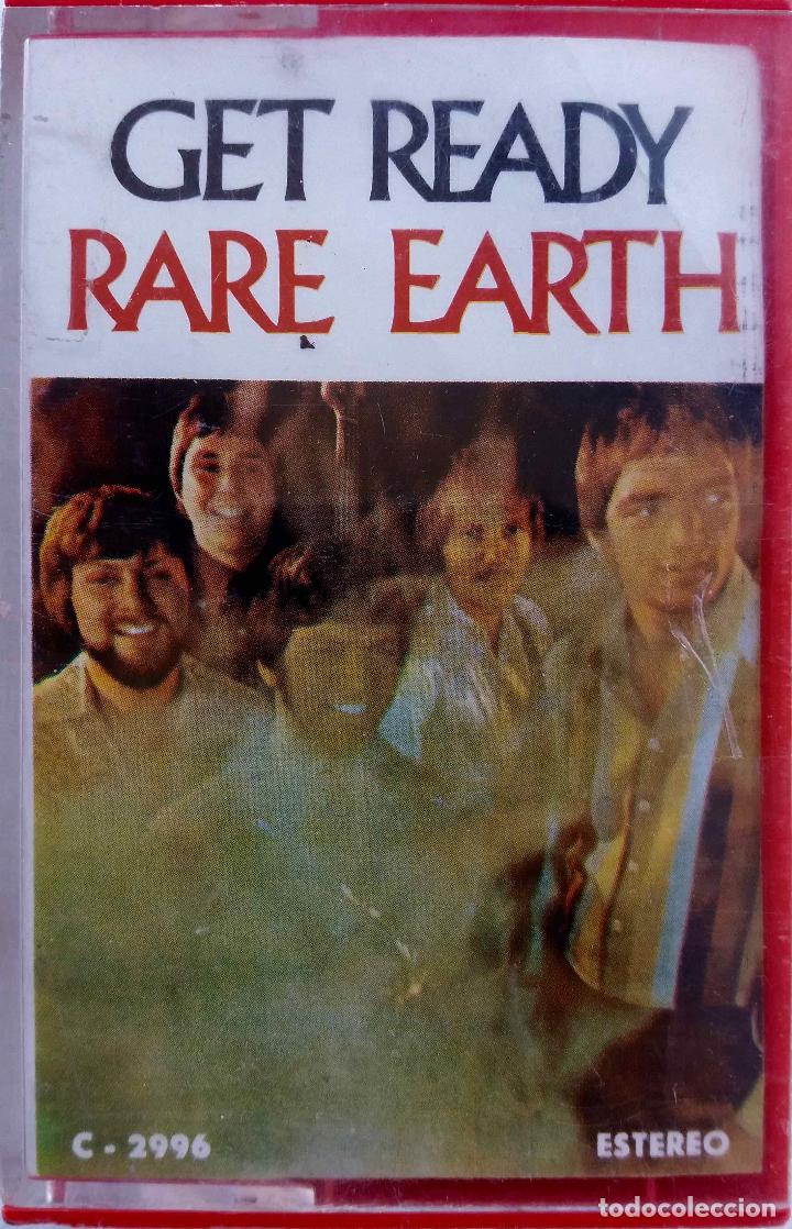 Casetes antiguos: RARE EARTH. GET READY. CASETE ESPA&Ntilde;A. - Foto 1
