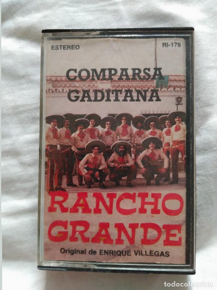 Casetes antiguos: carnaval de cadiz casete comparsa rancho grande - Foto 1
