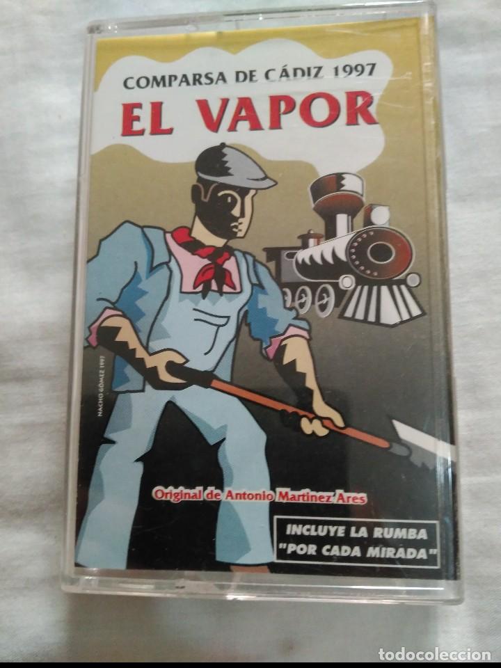 Casetes antiguos: carnaval de cadiz casete comparsa el vapor
