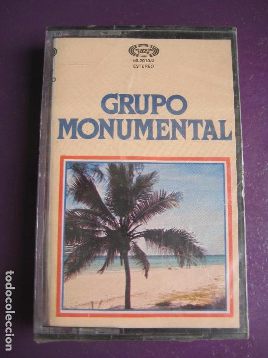 Casetes antiguos: GRUPO MONUMENTAL CASETE MOVIEPLAY - 1980 - LATIN MERENGUE SON BOLERO