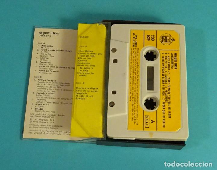 Casetes antiguos: MIGUEL R&Iacute;OS. DESPIERTA - Foto 2