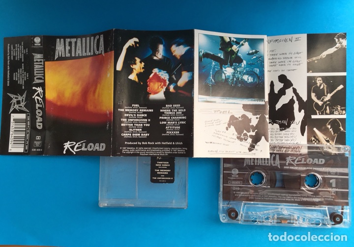 Metallica Reload Cassette Sold Through Direct Sale