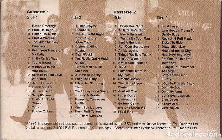 Casetes antiguos: The Beatles. Live at the BBC - Foto 2