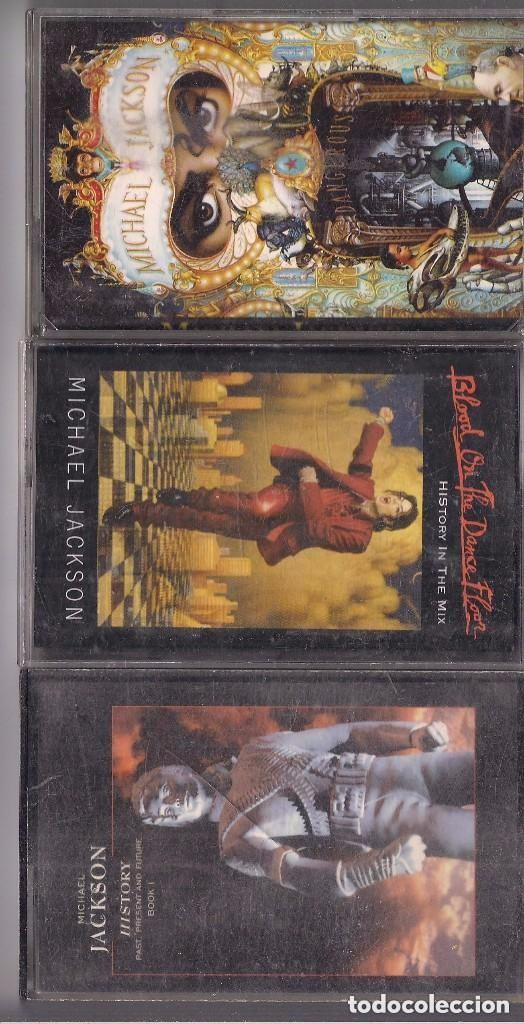 Casetes antiguos: Michael Jackson Lote 3 casetes - Foto 1