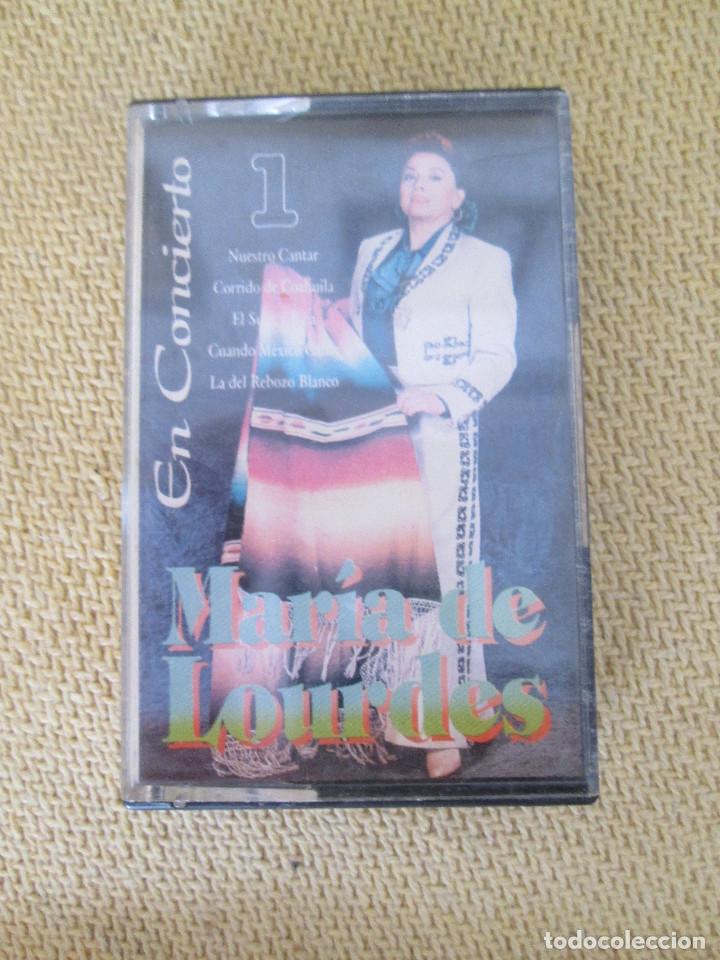 Casetes antiguos: MARIA DE LOURDES - EN CONCIERTO - Foto 1