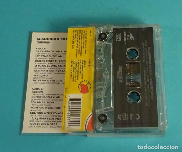 Casetes antiguos: SEGURIDAD SOCIAL 1982 - 1995. COMPROMISO - Foto 2