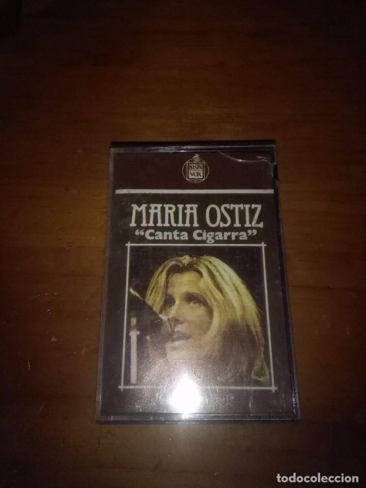 Casetes antiguos: MARIA OSTIZ. CANTA CIGARRA. C13F - Foto 1