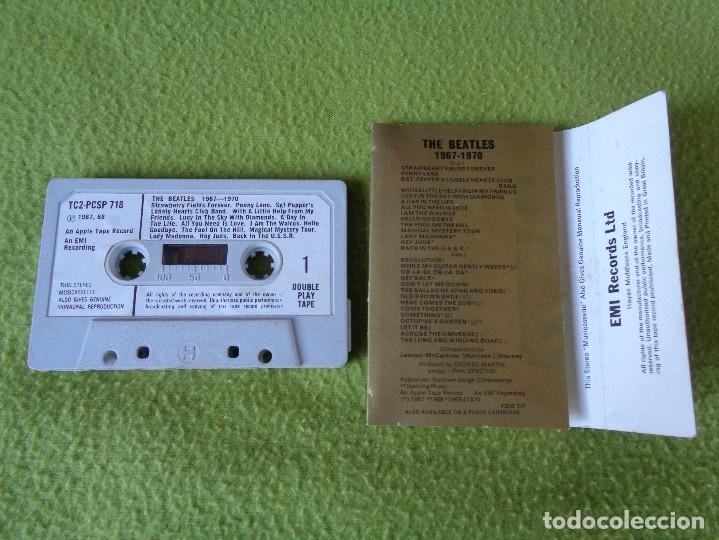 Cassette The Beatles 1967 1970 Disco Azul Parlo Comprar Casetes Antiguos En Todocoleccion