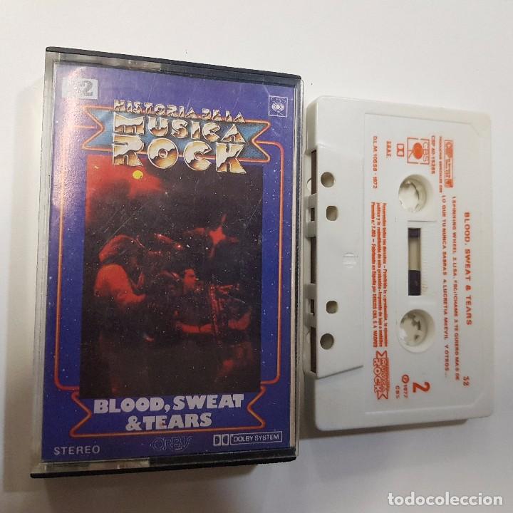 Casetes antiguos: HISTORIA DE LA MUSICA ROCK. N&ordm;32. BLOOD, SWEAT&TEARS. TDKCST5A
