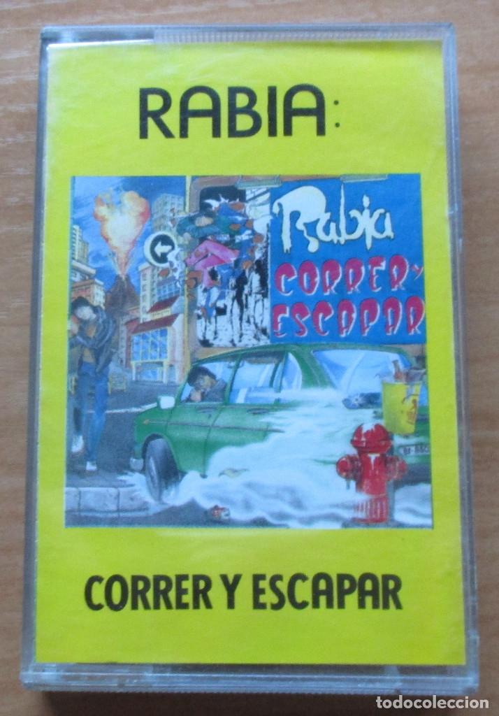 Casetes antiguos: RABIA - CORRER Y ESCAPAR - 1991 - Foto 1