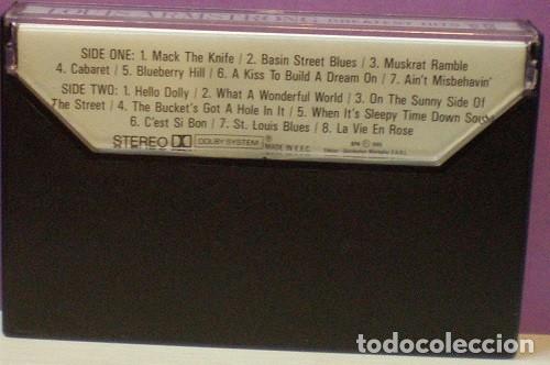 Casetes antiguos: Louis Armstrong - Greatest Hits - Cassette de 1987 - Foto 2