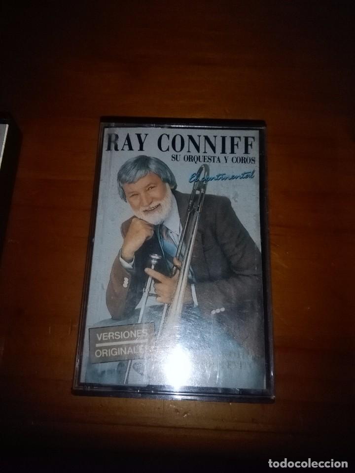 Casetes antiguos: RAY CONNIFF SU ORQUESTA Y COROS. EL CONTINENTAL Y OTROS GRANDES EXITOS. C8F - Foto 1