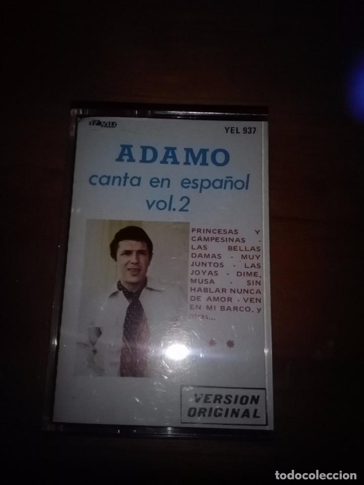 Casetes antiguos: ADAMO CANTA EN ESPA&Ntilde;OL. VOL. 2. C8F - Foto 1