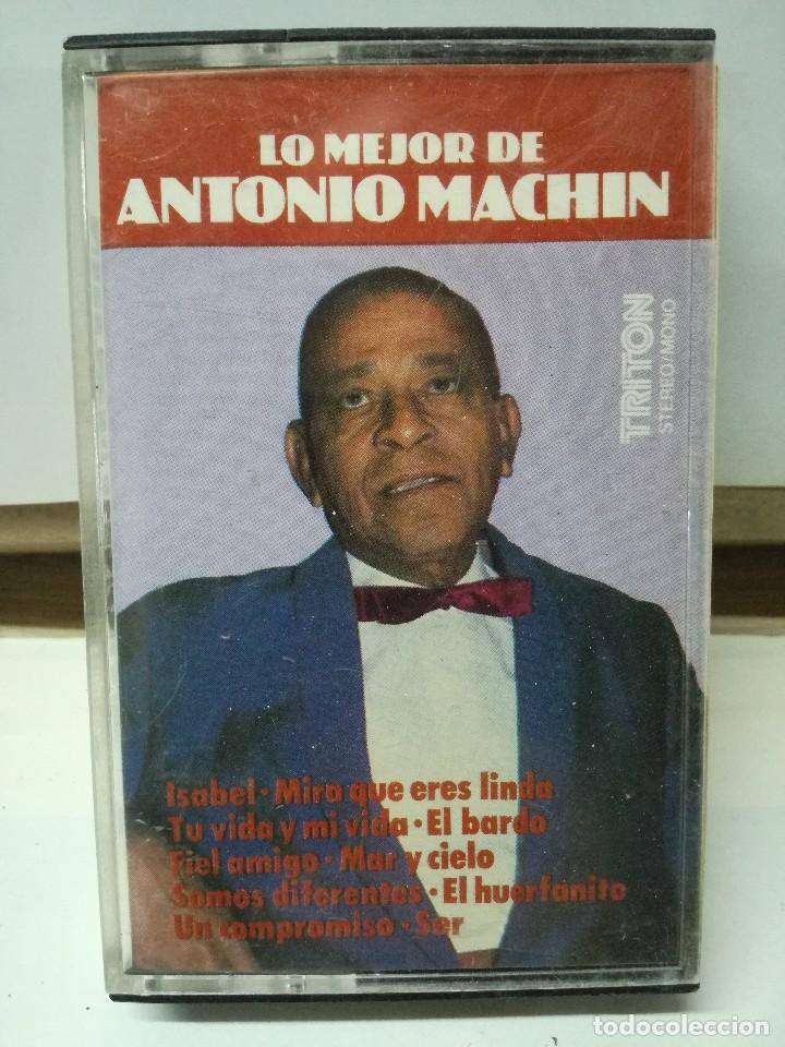 Casetes antiguos: LO MEJOR DE ANTONIO MACHIN - Foto 1