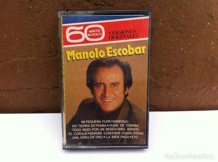 Casetes antiguos: CASETTE (MANOLO ESCOBAR) - Foto 1