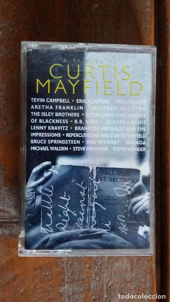 Casetes antiguos: a tribute to Curtis Mayfield 1993 - Foto 1