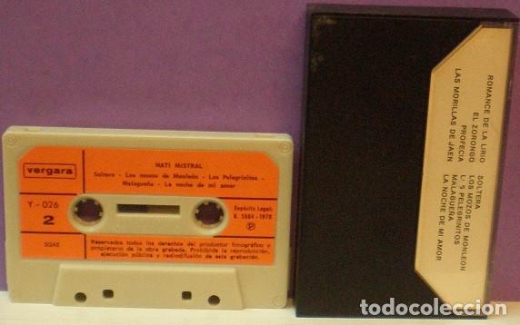 Casetes antiguos: Nati Mistral - Cassette de 1970 - Foto 2