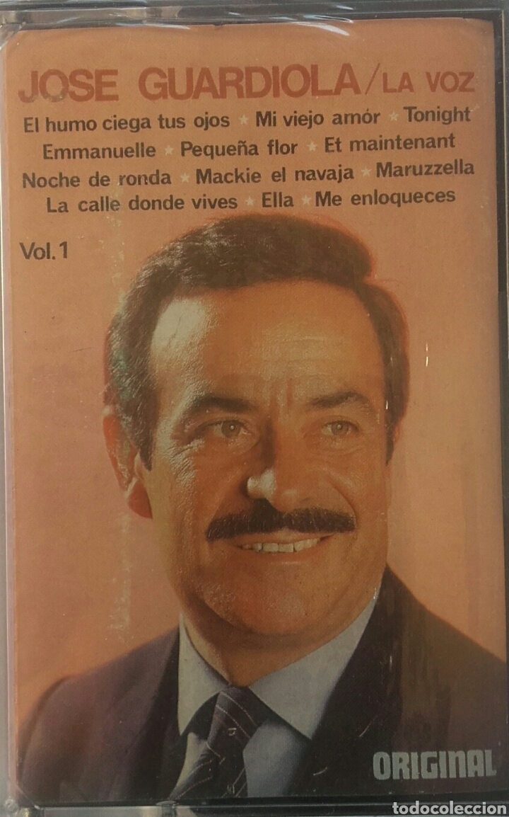 Casetes antiguos: JOSE GUARDIOLA LA VOZ VOL. 1 CASSETTE - Foto 1