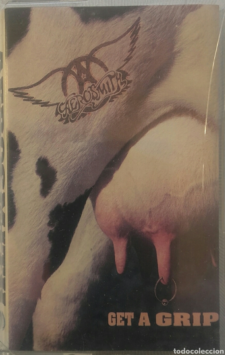 Casetes antiguos: AEROSMITH GET A GRIP CASSETTE - Foto 1