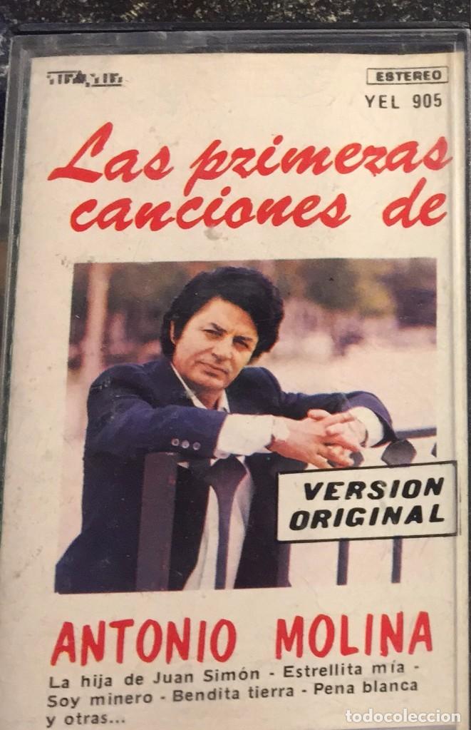 Casetes antiguos: Las primeras canciones de Antonio Molina - Foto 1