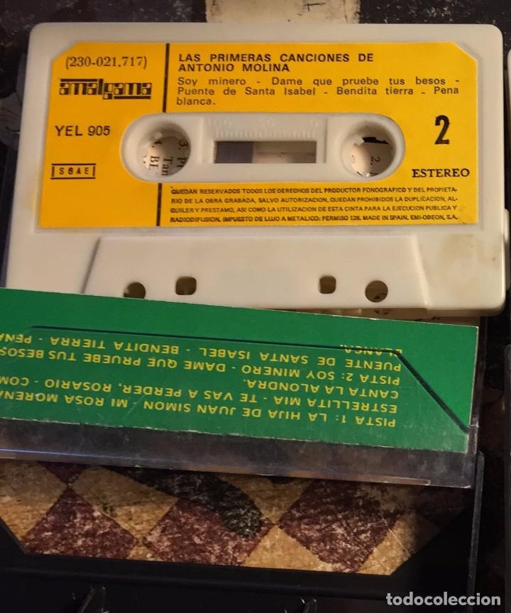 Casetes antiguos: Las primeras canciones de Antonio Molina - Foto 2