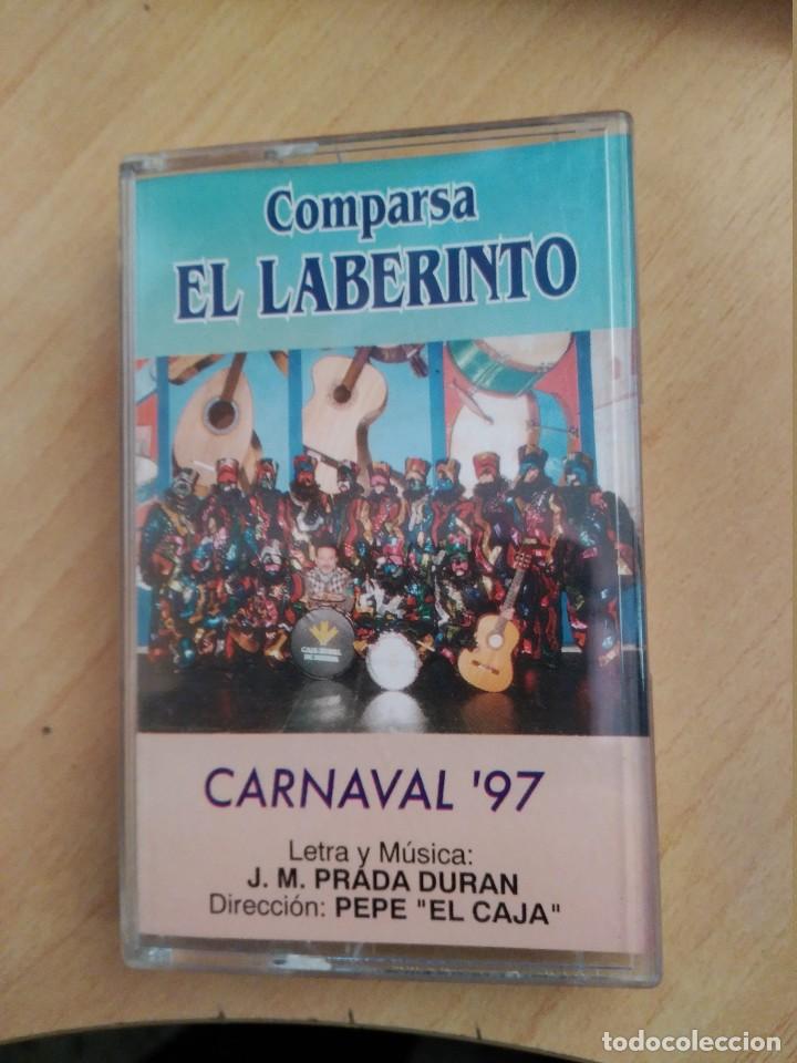 Casetes antiguos: carnaval de cadiz comparsa el laberinto casete - Foto 1