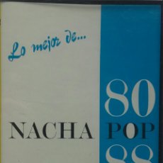 Cassette antiche: NACHA POP LO MEJOR DEL 80-88 CASSETTE PRECINTADA