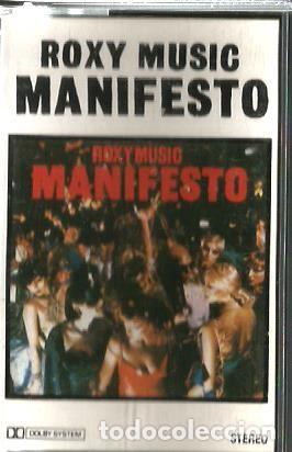 Casetes antiguos: CASETE ROXY MUSIC - MANIFESTO - Foto 1