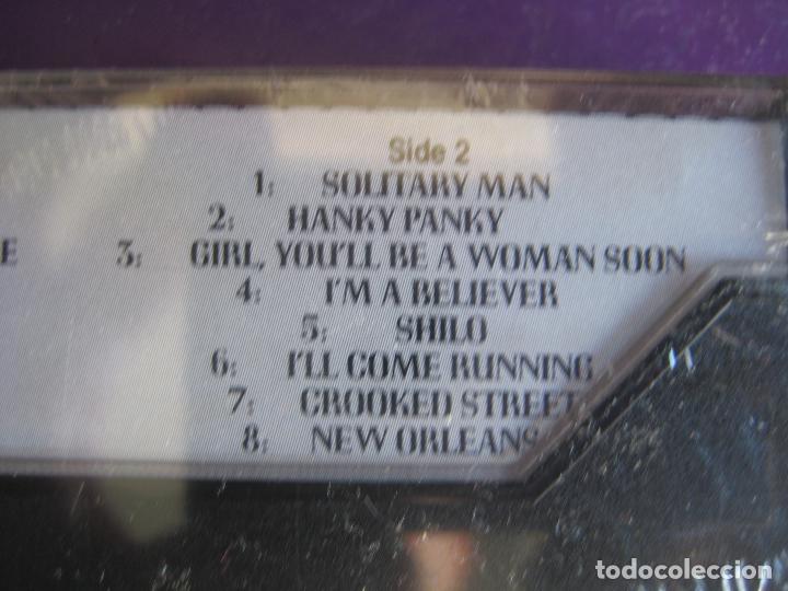 Casetes antiguos: NEIL DIAMOND CASETE - FIRST HITS - PRMEROS EXITOS - 16 TEMAS - Foto 4