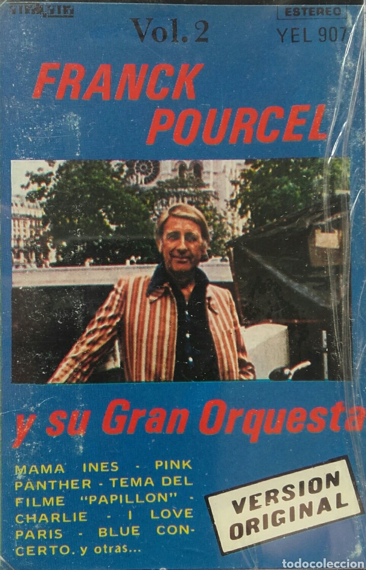 Casetes antiguos: FRANCK POURCEL Y SU GRAN ORQUESTA CASSETTE - Foto 1