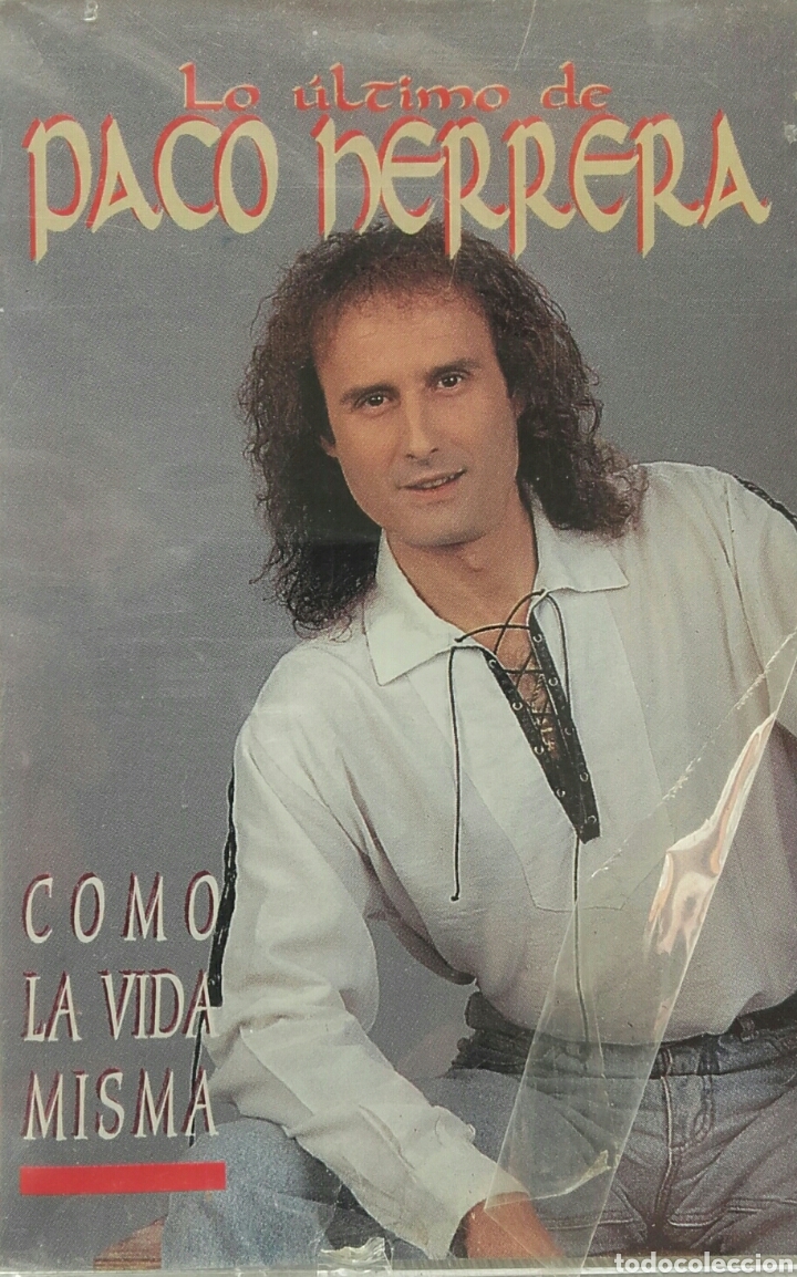 Casetes antiguos: PACO HERRERA COMO LA VIDA MISMA CASSETTE PRECINTADA - Foto 1